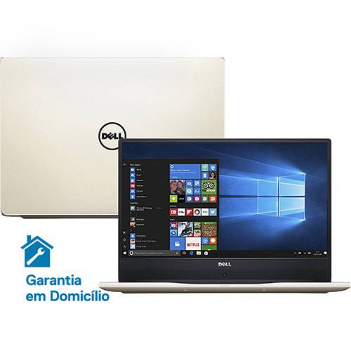 Notebook Dell Inspiron I14-7460-A20G Intel Core I7 8GB (GeForce 940MX de 4GB) 1TB Tela Full HD 14" Windows 10 - Dourado é bom? Vale a pena?