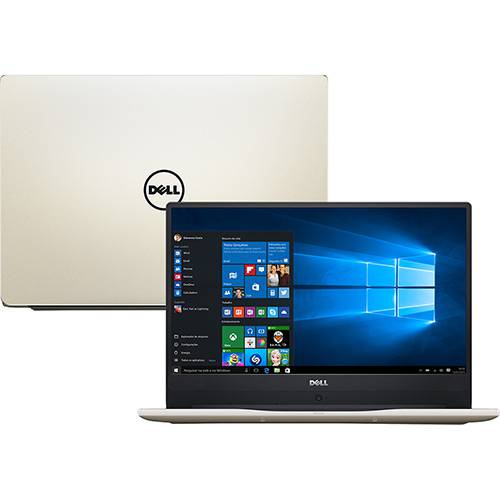 Notebook Dell Inspiron I14-7472-A20G Intel Core I7 8GB (GeForce MX150 com 4GB) 1TB Tela Full HD 14" Windows 10 - Dourado é bom? Vale a pena?