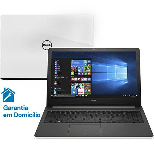 Notebook Dell Inspiron I15-5566-A50B Intel Core I7 8GB 1TB Tela LED 15.6" Windows 10 - Branco é bom? Vale a pena?