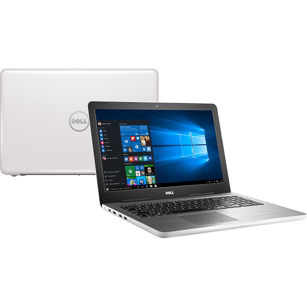 Notebook Dell Inspiron i15-5567-A30B Intel 7 Core i5 8GB (AMD Radeon R7 M445 de 2GB) 1TB Tela LED 15,6" Windows 10 - Branco é bom? Vale a pena?