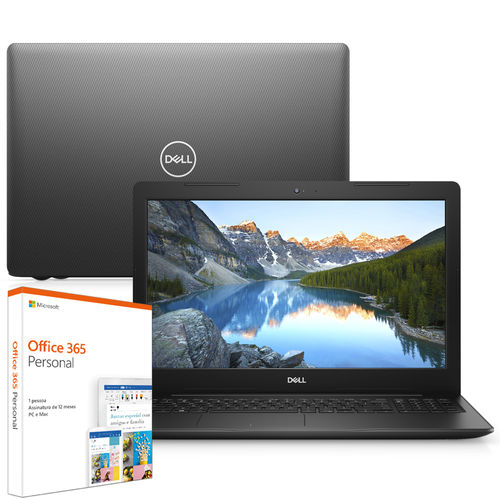Notebook Dell Inspiron I15-3583-m30f 8ª Geração Intel Core I7 8gb 2tb Placa de Vídeo 15.6" Windows 10 Mcafee Preto Office 365 é bom? Vale a pena?