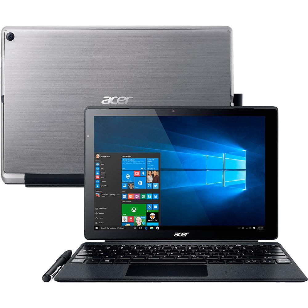 Notebook 2 em 1 Acer Switch Alpha 12 Intel Core I5 4GB 128GB SSD Tela 12" LCD IPS Windows 10 - Prata é bom? Vale a pena?
