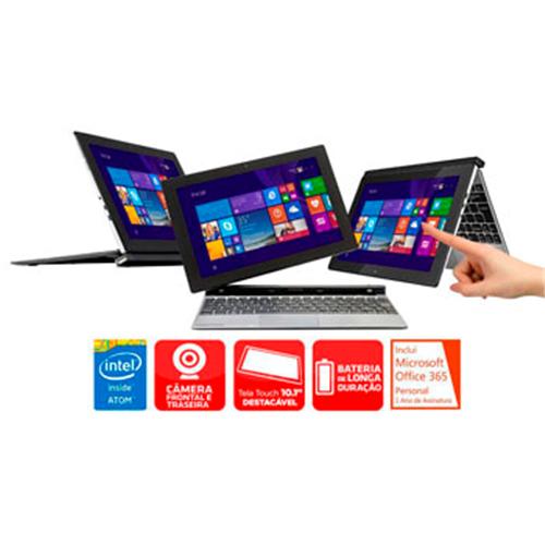 Notebook 2 em 1 Touch Positivo Duo ZX3020 com Intel® Atom™ Quad Core, 1GB, 16GB SSD, Leitor de Cartões, Micro HDMI, Webcam, LED 10.1" e Windows 8.1 é bom? Vale a pena?