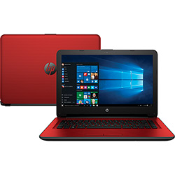 Notebook HP 14-ac105br Intel Pentium Dual Core 4GB 500GB LED 14" Windows 10 - Vermelho é bom? Vale a pena?