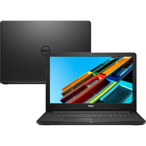 Notebook Inspiron I15-3567-A15P Dell Intel Core I3 4GB 1TB Tela 15,6" Windows 10 - Preto é bom? Vale a pena?
