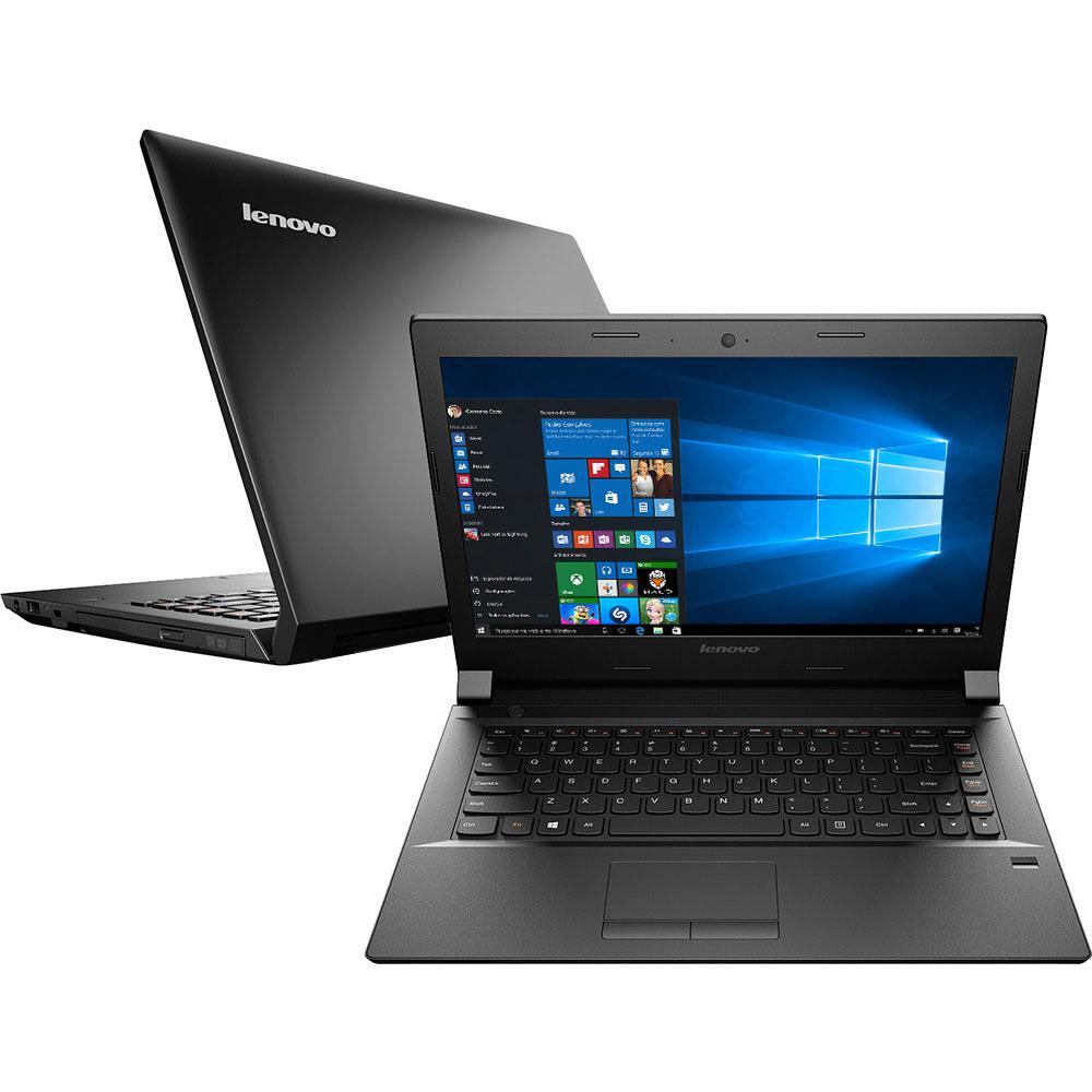 Notebook Lenovo B40-30 Intel Celeron Dual Core 4GB 500GB LED 14" Windows 10 - Preto é bom? Vale a pena?
