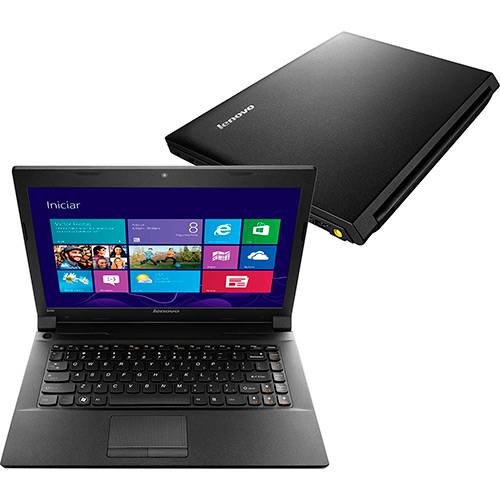 Notebook Lenovo B490 Intel Celeron Dual Core 4GB 500GB Tela LED 14" Windows 8 - Preto é bom? Vale a pena?