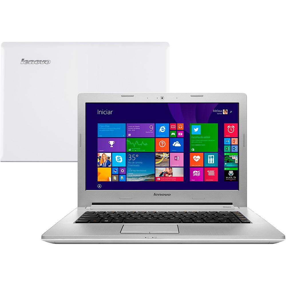Notebook Lenovo Z40-70 com Intel Core i5 6GB (2GB de Memória Dedicada) 1TB Tela Full HD 14" Windows 8.1 Bluetooth - Branco é bom? Vale a pena?