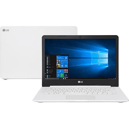Notebook LG 14U380-L.BJ41P1 Intel Core Celeron 4GB 500GB Tela 14" Windows 10 - Branco é bom? Vale a pena?