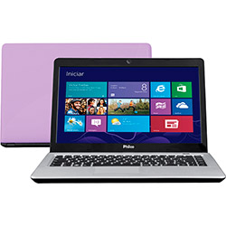 Notebook Philco 14I2-R744 com AMD Dual Core 4GB 500GB LED 14" Windows 8 Rosa é bom? Vale a pena?