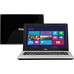 Notebook Philco com Intel Dual Core 2GB 320GB LED 14" HDMI Windows 8 Preto é bom? Vale a pena?