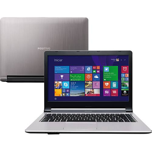 Notebook Positivo Premium XS8210 Intel Core i5 4GB 500GB Tela LED 14" Windows 8.1 - Prata é bom? Vale a pena?