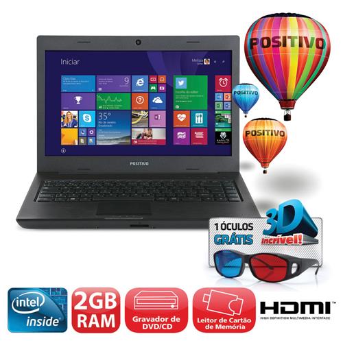 Notebook Positivo Unique S1990 3D com Intel® Dual Core™, 2GB, 250GB, Gravador de DVD, Leitor de Cartões, HDMI, LED 14" e Windows 8 é bom? Vale a pena?