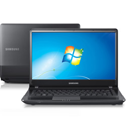 Notebook Samsung 300E4A-AD1 com Intel Core I5 4GB 500GB LED 14