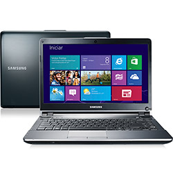 Notebook Samsung 500P4C-AD1 com Intel Core I5 4GB 500GB LED 14