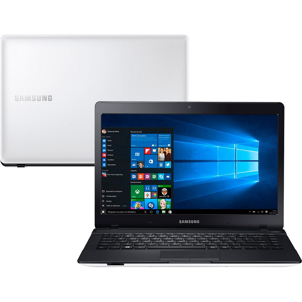 Notebook Samsung Essentials Intel Celeron 4GB 500GB Tela LED HD 14" Windows 10 - Branco é bom? Vale a pena?