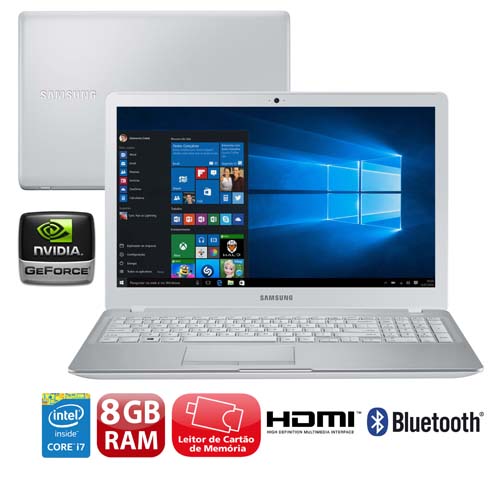 Notebook Samsung Expert X51 500R5H-YD1 com Intel® Core™ i7-5500U, 8GB, 1TB, Leitor de Cartões, HDMI, Placa Gráfica 2GB, LED Full HD 15.6" e Windows 10 é bom? Vale a pena?