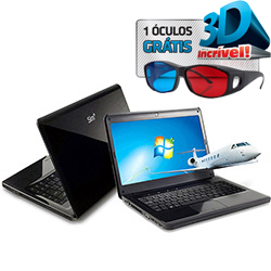 Notebook Sim Positivo 7520 - Intel Core I3, 6GB, 500GB, 3D, LED 14" e Windows 7 Basic + Óculos e Software Positivo 3D é bom? Vale a pena?