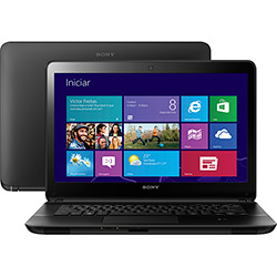 Notebook Sony VAIO Fit SVF14215CBB com Intel Core I5 6GB 1TB LED 14" Touchscreen Windows 8 é bom? Vale a pena?
