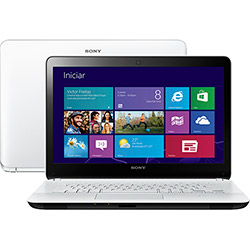 Notebook Sony VAIO Fit SVF14213CBW com Intel Core I5 4GB 750GB LED 14" Touchscreen Windows 8 é bom? Vale a pena?