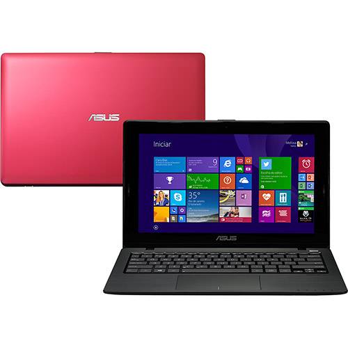 Notebook Ultrafino Asus X200MA-CT206H Intel Dual Core 2GB 500GB Tela LED 11.6" Windows 8.1 - Rosa é bom? Vale a pena?