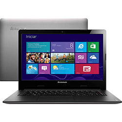 Notebook Ultrafino Lenovo S400-963062P com Intel Core I5 4GB 500GB LED 14" Windows 8 é bom? Vale a pena?