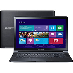 Notebook Ultrafino Samsung ATIV Book 9 Lite com Quad Core 4GB 128GB SSD LED 13,3" Preto Windows 8 é bom? Vale a pena?