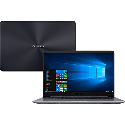 Notebook Asus Vivobook X510UR-BQ291T Intel Core I5 8GB (GeForce 930MX de 2GB ) 1TB Tela Nano Edge 15,6