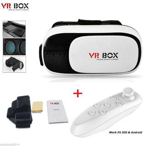 Oculos 3D com Controle Bluetooth para Filmes Jogos Game de Realidade Virtual (VR BOX) é bom? Vale a pena?