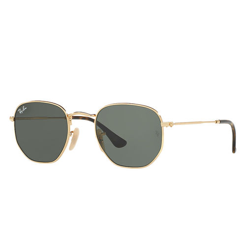 Óculos de Sol Ray-Ban Hexagonal Verde G-15 /Dourado 51-21 é bom? Vale a pena?