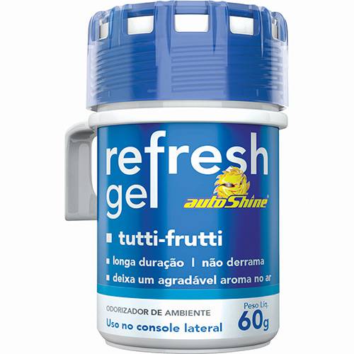 Odorizante Gel Refresh Tuti-Fruti 60 G - Autoshine é bom? Vale a pena?