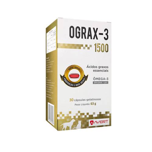 Ograx-3 30 Cápsulas - 1500 Mg é bom? Vale a pena?