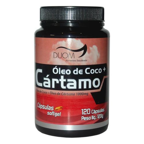 Oleo de Cartamo + Coco 1000mg 120caps Duom é bom? Vale a pena?