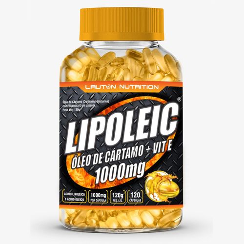 Oleo de Cartamo Lipoleic 1000mg 120 Caps Lauton Nutrition é bom? Vale a pena?