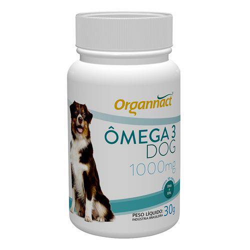Omega Dog 1000mg Organnact - 30 Cápsula é bom? Vale a pena?