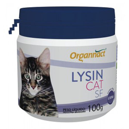 Organnact Lysin Cat 100g é bom? Vale a pena?
