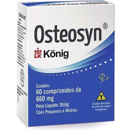 Osteosyn Suplemento Condroprotetor e Regenerador Osteo-articular - 660 Mg é bom? Vale a pena?