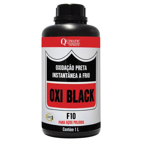 Oxidação Preta Instantânea a Frio Oxi Black F10 1 Litro é bom? Vale a pena?