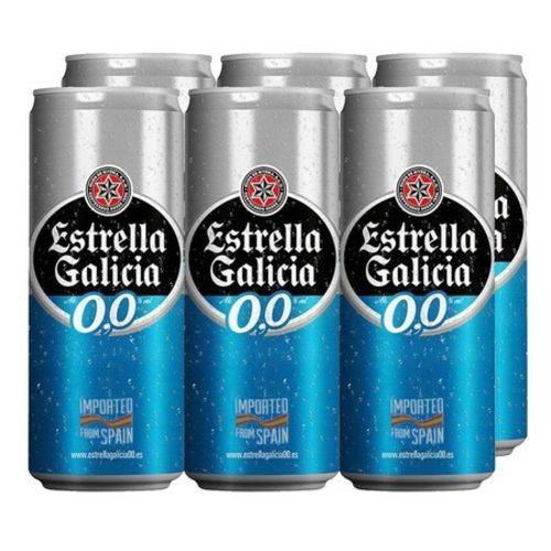 Pack Cerveja Espanhola Lata Estrella Galicia Zero 0,0 (6x330ml) é bom? Vale a pena?