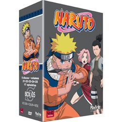 Pack: DVD Naruto - Vol.5 (5 DVDs) é bom? Vale a pena?