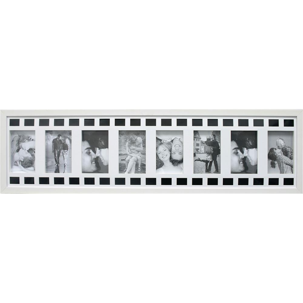 Painel de Fotos Bee Colection (100x25x3cm) Branco para 8 Fotos - Kapos é bom? Vale a pena?
