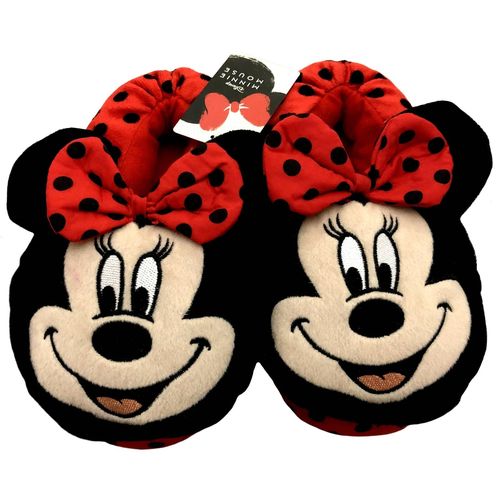 Pantufa Adulta Vermelho Minnie Mouse Disney Tamanho 34/35 é bom? Vale a pena?