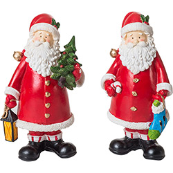 Papai Noel em Resina 2 Peças 19cm - Orb Christmas é bom? Vale a pena?