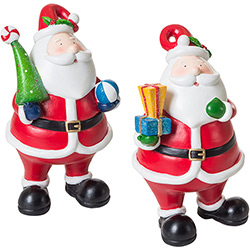 Papai Noel em Resina 2 Peças - Orb Christmas é bom? Vale a pena?