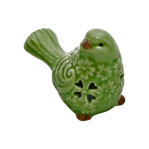 Pássaro Decorativo Cerâmica Leaf Verde 9,5x6,5x9,5cm Lyor é bom? Vale a pena?