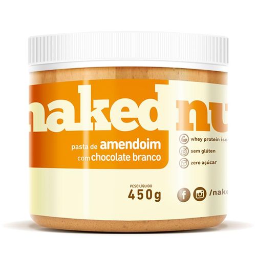 Pasta de Amendoim com Chocolate Branco 450g - Naked Nuts é bom? Vale a pena?