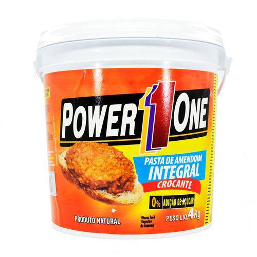 Pasta de Amendoim Crocante Power One 4kg é bom? Vale a pena?
