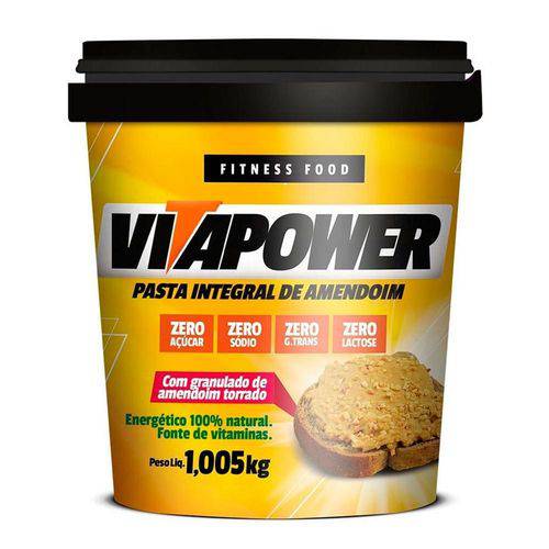 Pasta de Amendoim Integral com Granulado (1.005kg) Vitapower é bom? Vale a pena?
