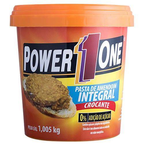 Pasta de Amendoim Integral Crocante - 1,005kg - Power 1 One é bom? Vale a pena?