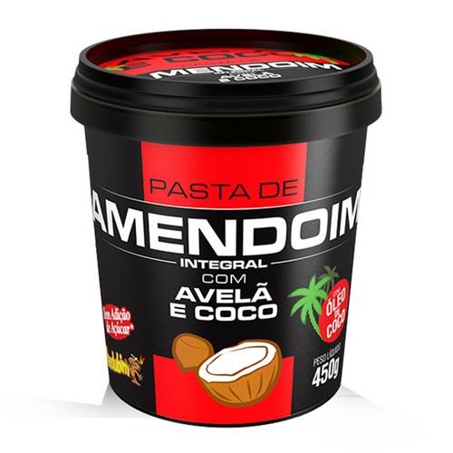 Pasta de Amendoim Integral - Mandubim - 450grs - Avelã e Coco é bom? Vale a pena?